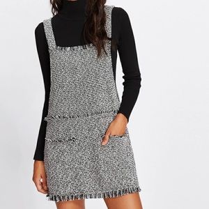 Tweed Overall Dress